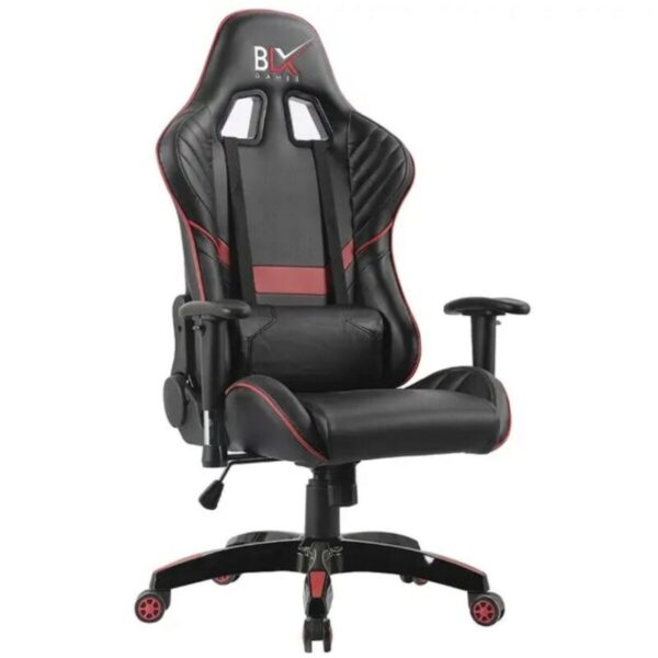 Cadeira Gamer Giratória BLX GAMER 6009G – Vermelho/Preto