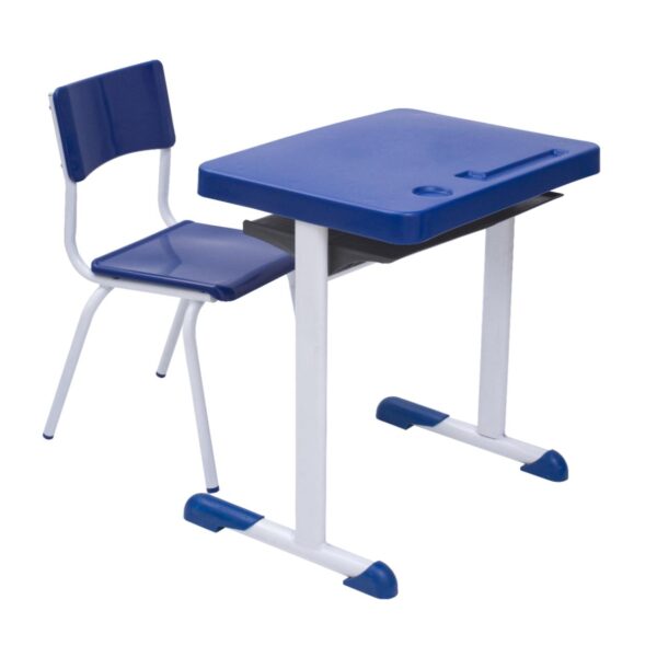 Kit Escolar Individual AZUL – (Mesa e Cadeira) – INFANTIL 03 a 06 Anos - Image 2