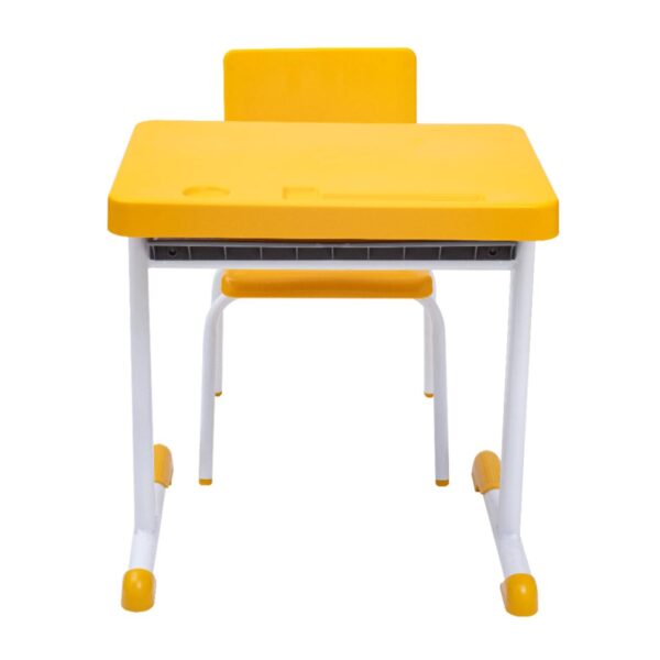 Kit Escolar Individual – (Mesa e Cadeira) – INFANTIL 03 a 06 Anos COR AMARELO - Image 3