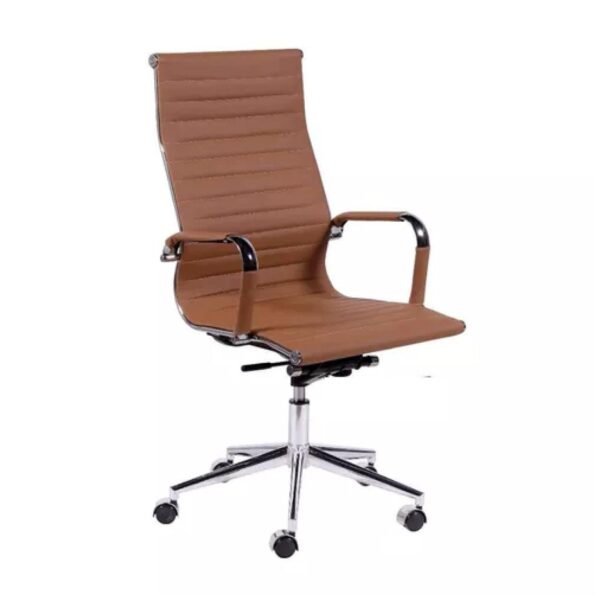 Cadeira Charles Eames Esteirinha CARAMELO