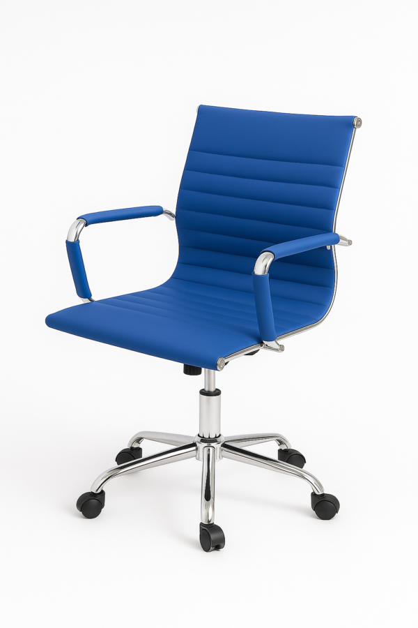 Cadeira DIRETOR Esteirinha – AZUL