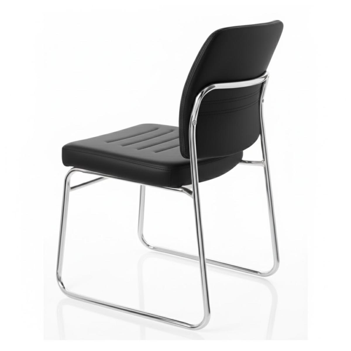 Cadeira Estofada RIVER PRETA - Image 4