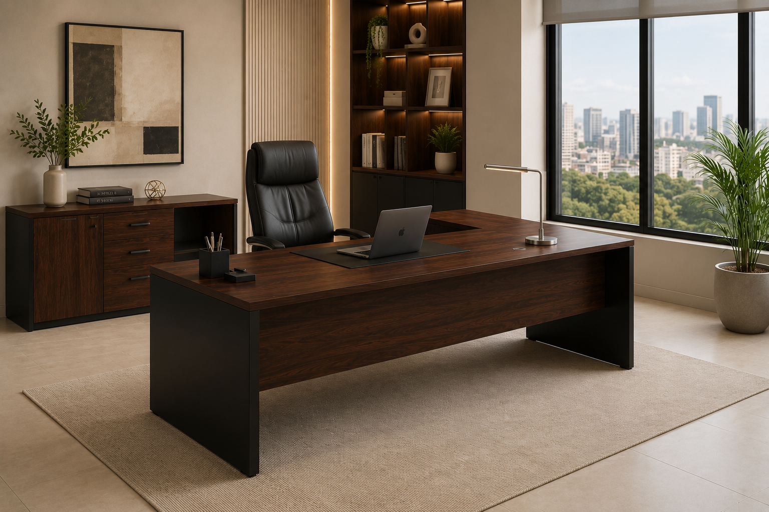 Mesa Em L Maranello 1,70X1,60 London - Imagem 2